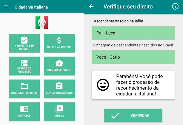 cidadania italiana app